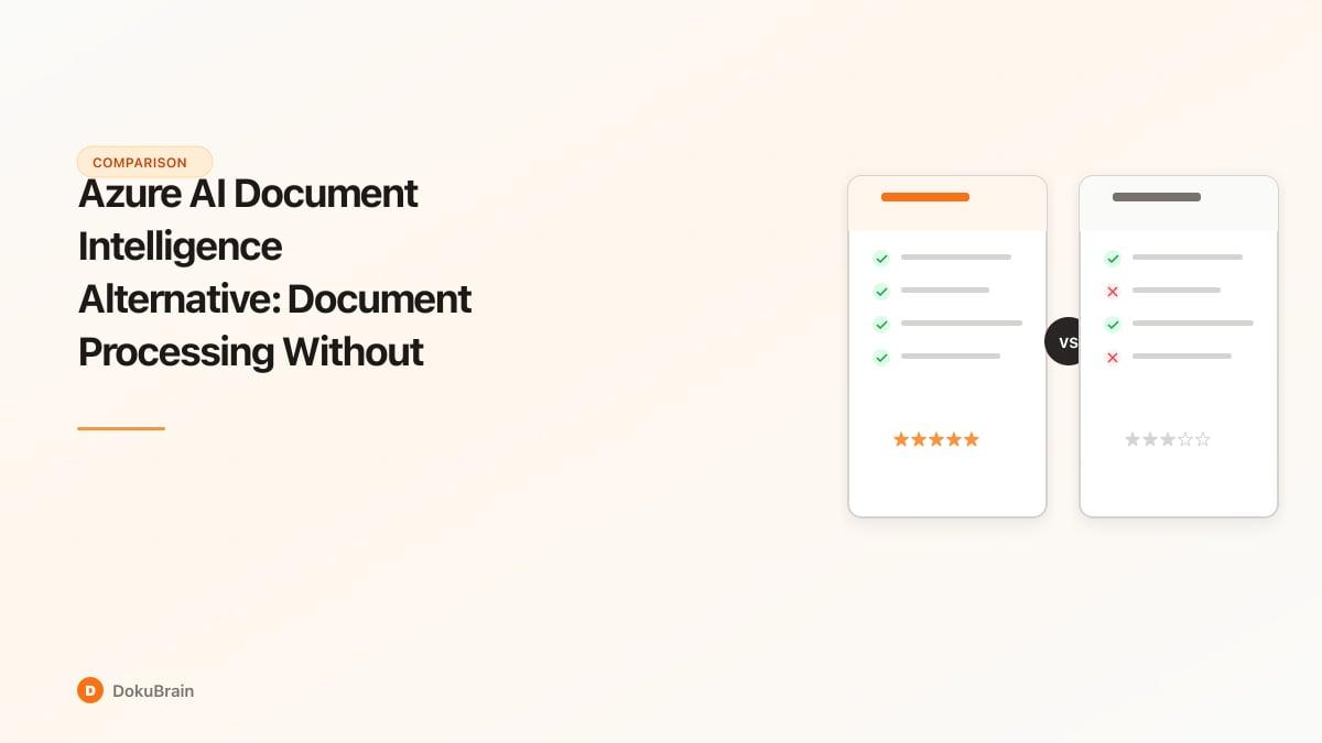 Illustration of a cloud-locked extraction API versus a full document operations platform with workflow and search